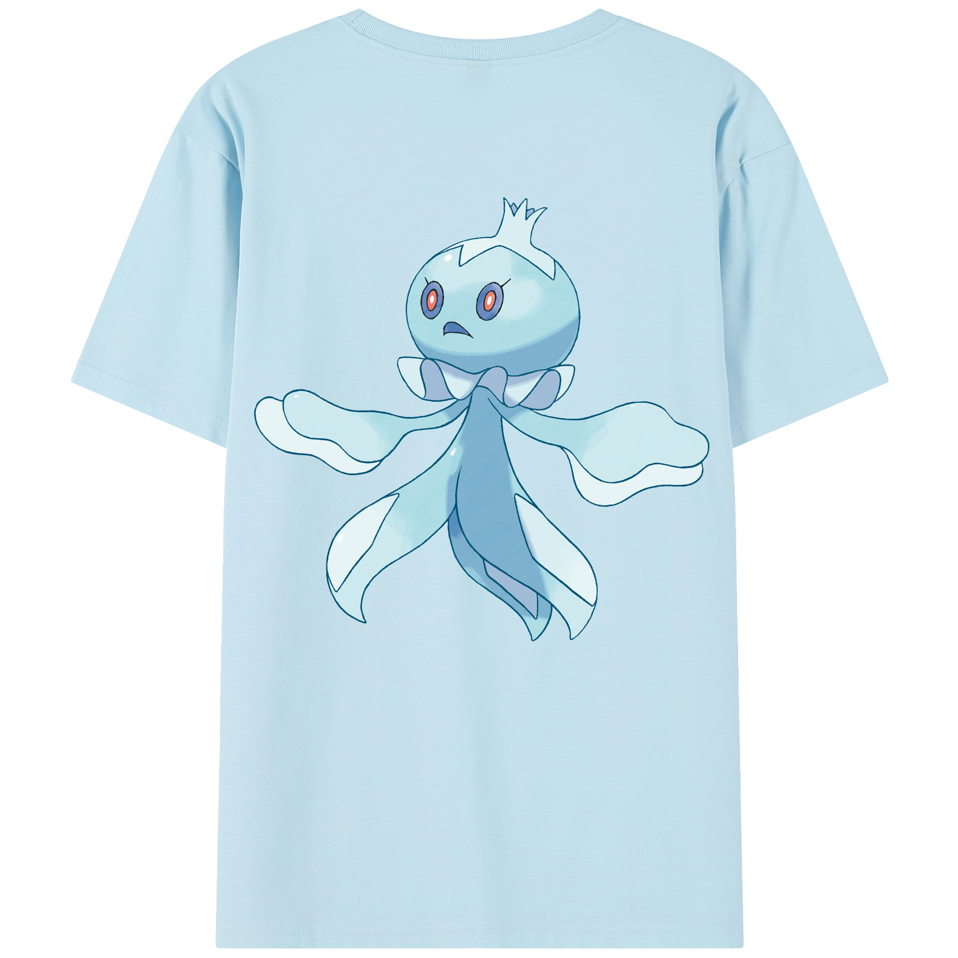 （画像用） ポケットモンスター Pokémon 綿100％半袖Tシャツ（背面プリント）